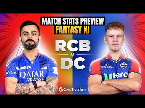 Match 62: RCB vs DC Today match Prediction, RCB vs DC Stats | Who will win?