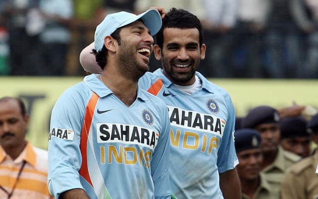 Yuvraj Singh and Zaheer Khan