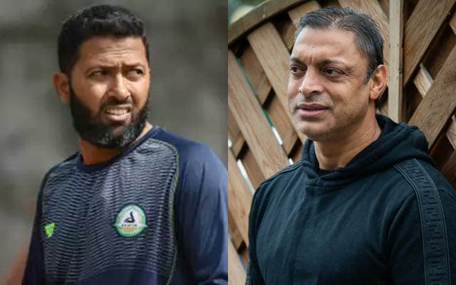 Wasim Jaffer and Shoaib Akhtar