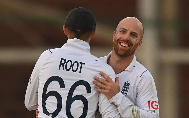 Joe Root and Jack Leach