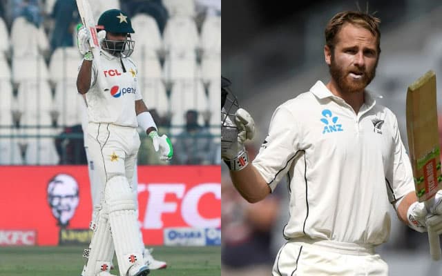 Babar Azam and Kane Williamson