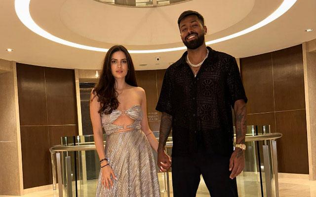 Hardik Pandya and Natasa Stankovic