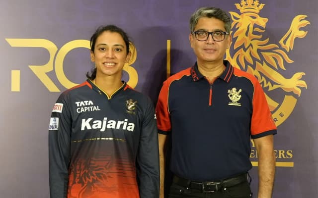 Smriti Mandhana and Prathmesh Mishra