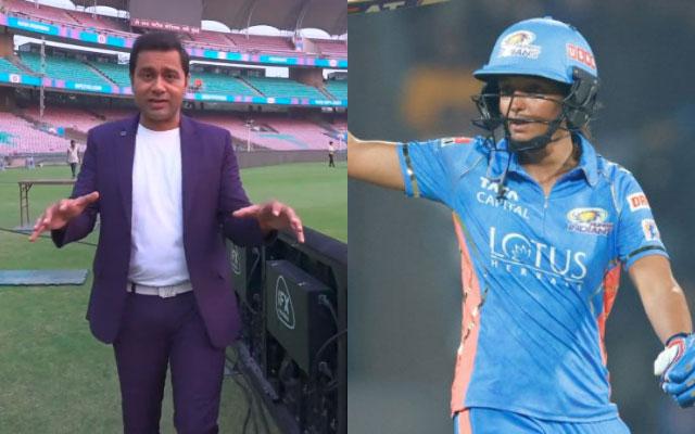 Aakash Chopra and Harmanpreet Kaur