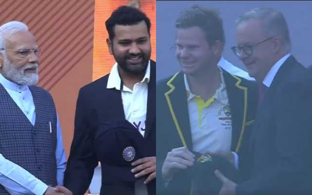 Rohit Sharma and Steve Smith (IND and AUS PM)