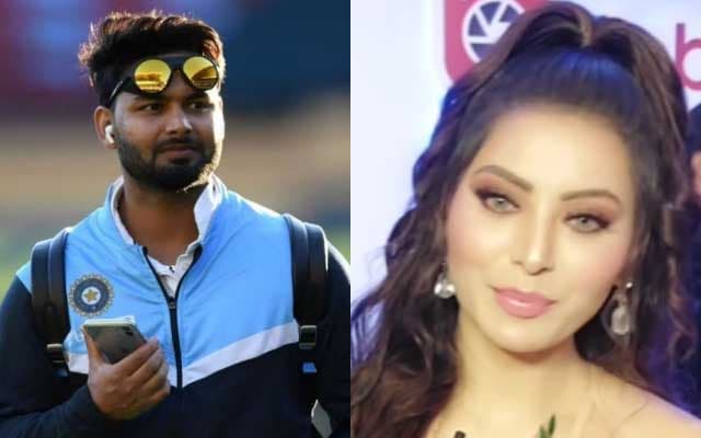 Rishabh Pant and Urvashi Rautela