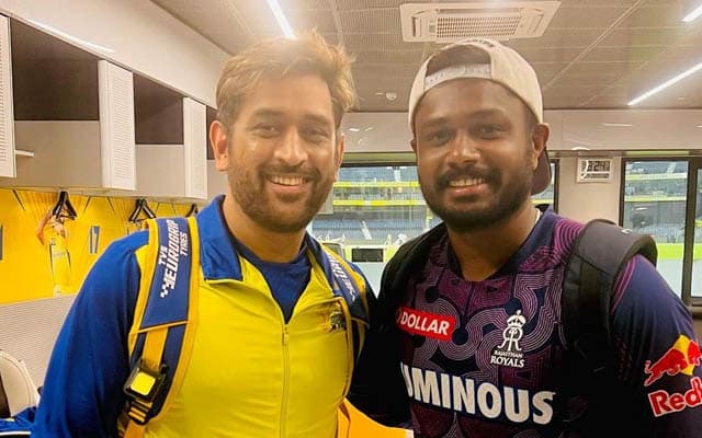 MS Dhoni and Sanju samson