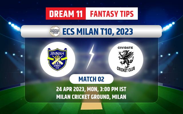 Jinnah Brescia vs Cividate Dream11 Team Today