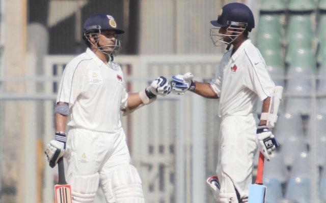 Sachin Tendulkar and Ajinkya Rahane