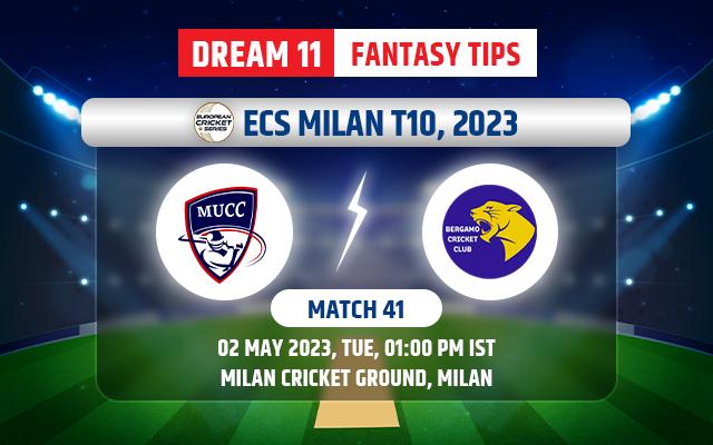 Milan United vs Bergamo Cricket Club Dream11 Team Today