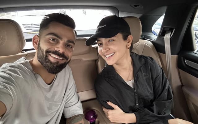 Virat Kohli and Anushka Sharma