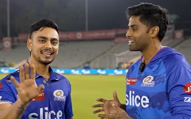 Ishan Kishan and Suryakumar Yadav.