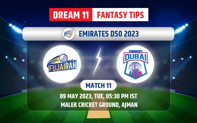 FUJ vs DUB Dream11 Prediction