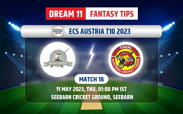 SNASY vs Austrian Cricket Tigers Dream11 Team Today