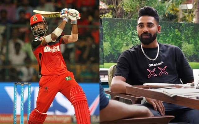 KL Rahul and Mohammed Siraj