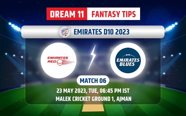 Emirates Red vs Emirates Blues Dream11 Team Today