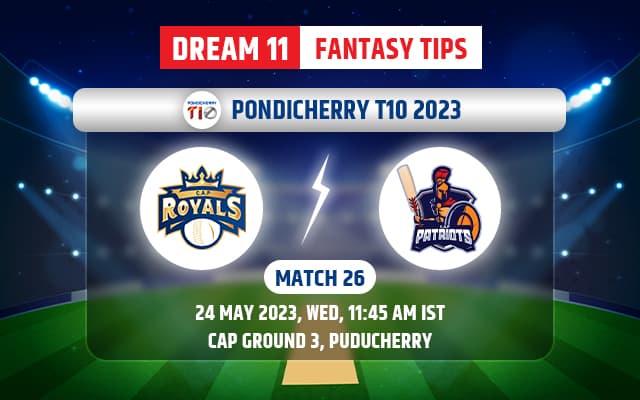 ROY vs PAT Dream11 Prediction