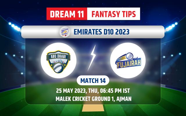 Abu Dhabi vs Fujairah Dream11 Team Today