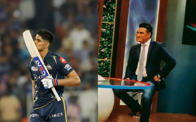 Shubman Gill and Sanjay Manjrekar