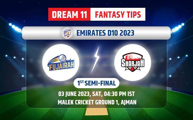 Fujairah vs Sharjah Dream11 Team Today