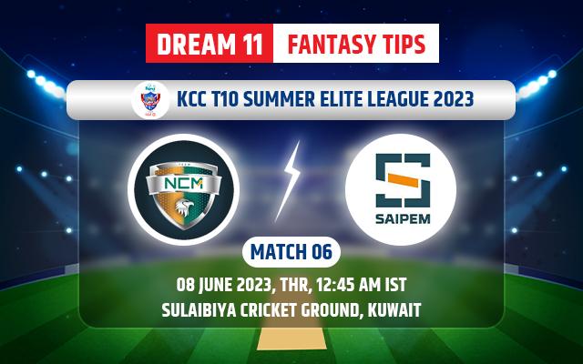 NCMI vs SAI Dream11 Prediction