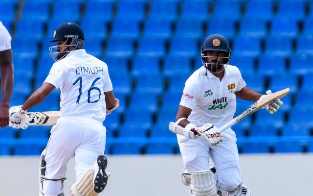 Dimuth Karunaratne and Lahiru Thirimanne