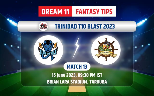 Blue Devils vs Parakeet Buccaneers Dream11 Team Today