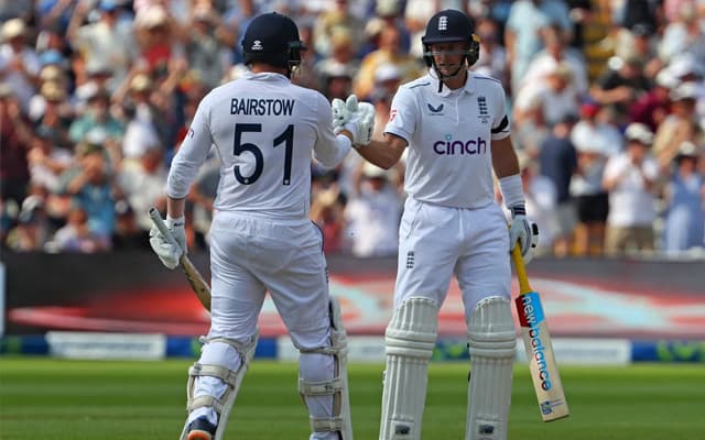 Joe Root and Jonny Bairstow