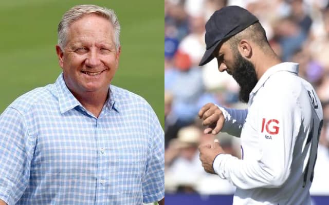 Ian Healey and Moeen Ali