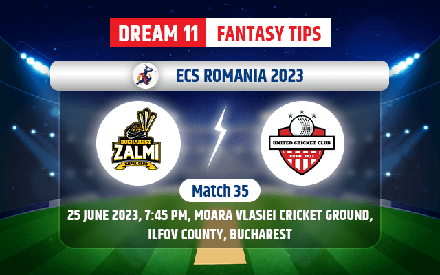 Bucharest Zalmi vs United CC Bucharest Dream11 Team Today