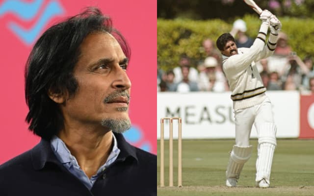 Ramiz Raja and Kapil Dev