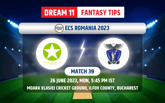 Baneasa Cricket Club vs ACCB Dream11 Team Today