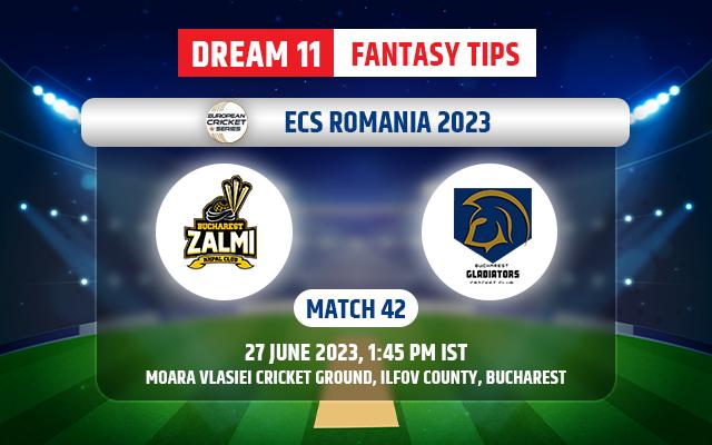 Bucharest Zalmi vs Bucharest Gladiators Dream11 Team Today