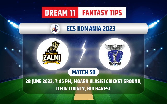 Bucharest Zalmi vs ACCB Dream11 Team Today