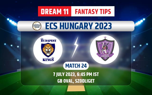 Budapest Kings vs Debrecen Vikings Dream11 Team Today