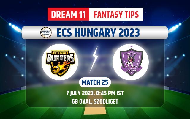 Budapest Blinders vs Debrecen Vikings Dream11 Team Today