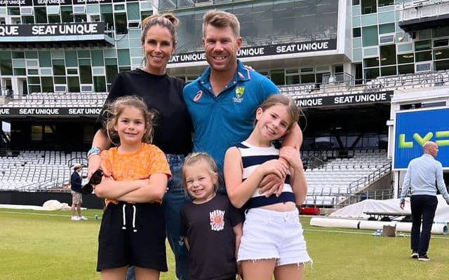 David Warner Family.