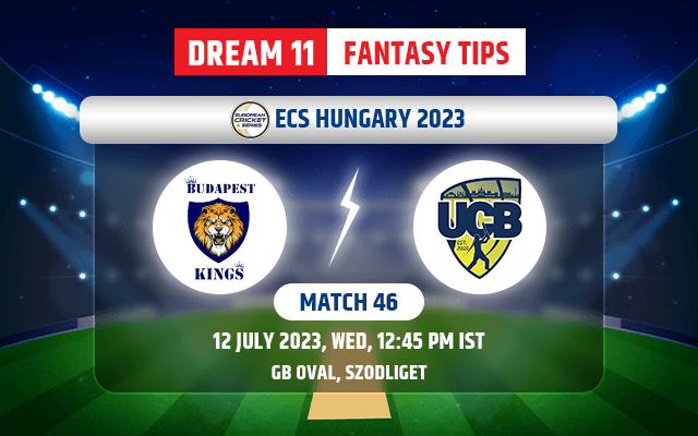 Budapest Kings vs United Csalad Budapest Dream11 Team Today