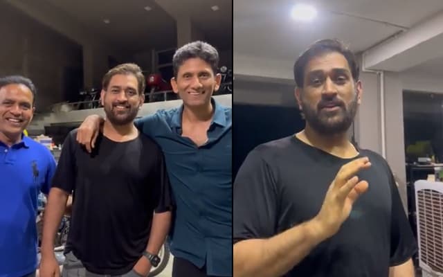 MS Dhoni and Venkatesh Prasad