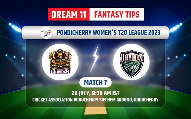 Queens Women vs Diamonds Women Dream11 Team Today