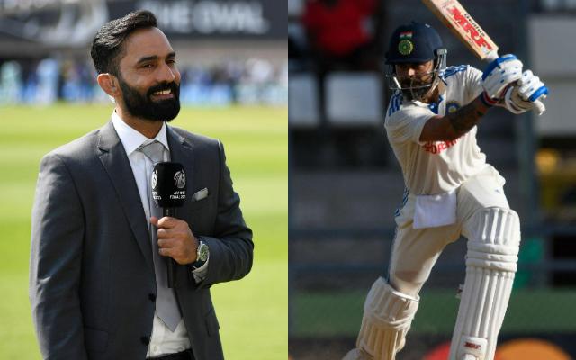 Dinesh Karthik and Virat Kohli