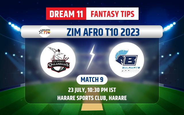 Bulawayo Braves vs Durban Qalanders Dream11 Team Today