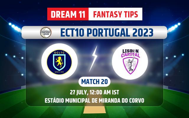 Porto Wanderers vs Lisbon Capitals Dream11 Team Today
