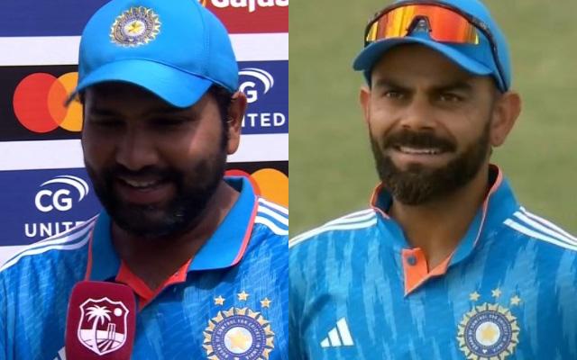 Rohit Sharma and Virat Kohli