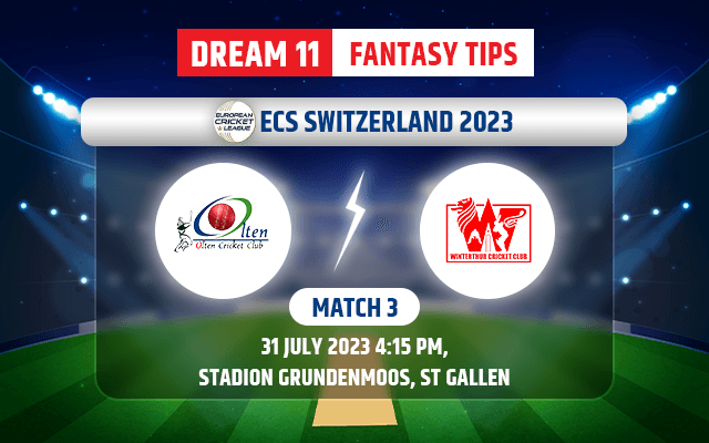 Olten CC vs Winterthur CC Dream11 Team Today