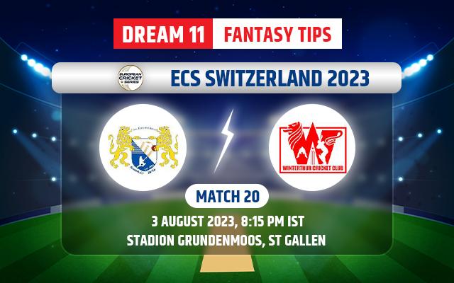 Zurich Lions vs St Gallen CC Dream11 Team Today