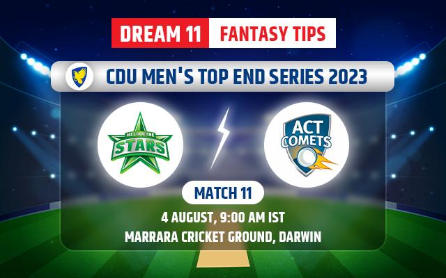 Melbourne Stars Academy vs ACT Comets Dream11 Team Today