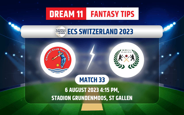 Wettingen vs St Gallen Dream11 Team Today