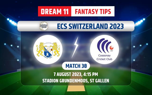 Zurich Nomads vs Cossonay Dream11 Team Today