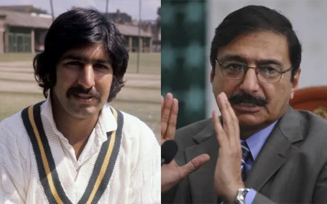 Sarfaraz Nawaz and Zaka Ashraf